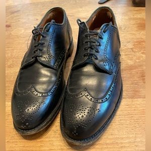 Alden Black Wingtip Oxfords Size 10D